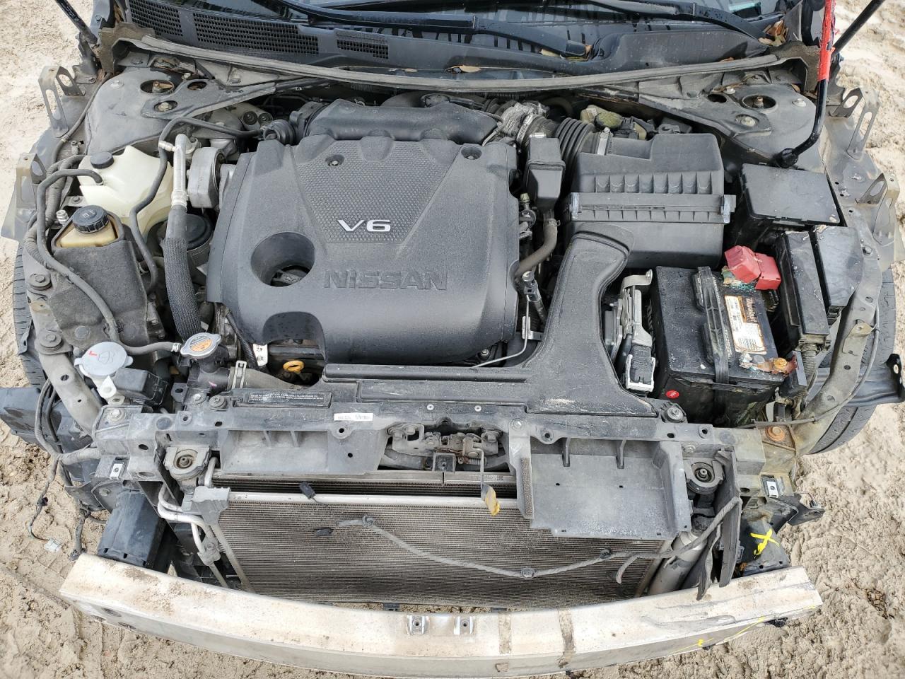 2017 Nissan Maxima VIN 1N4AA6AP4HC381738 Copart auction photo, front end / side damage thumbnail 11