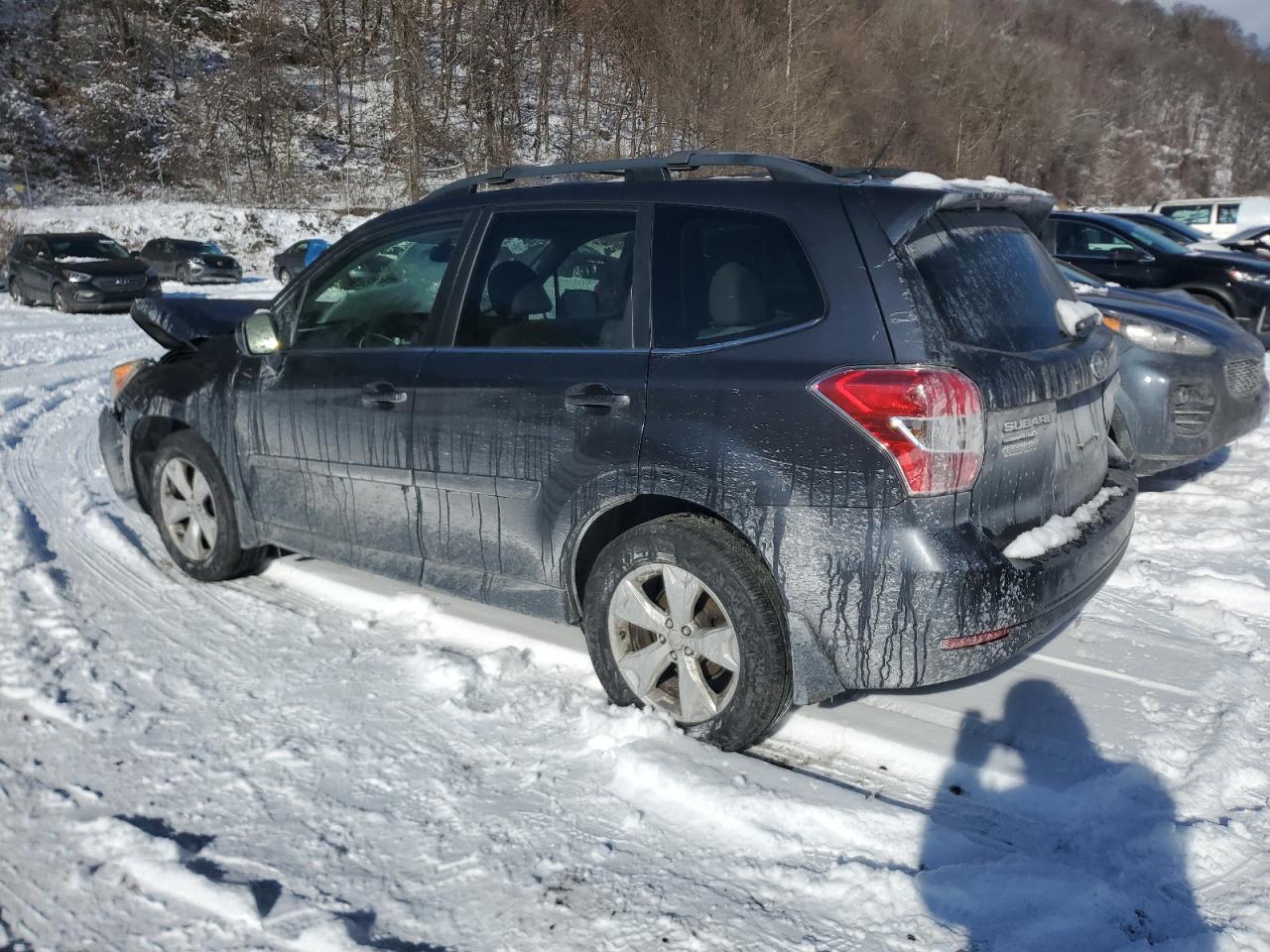 2015 Subaru Forester VIN JF2SJAKC9FH544043 Copart auction photo, front end damage thumbnail 2