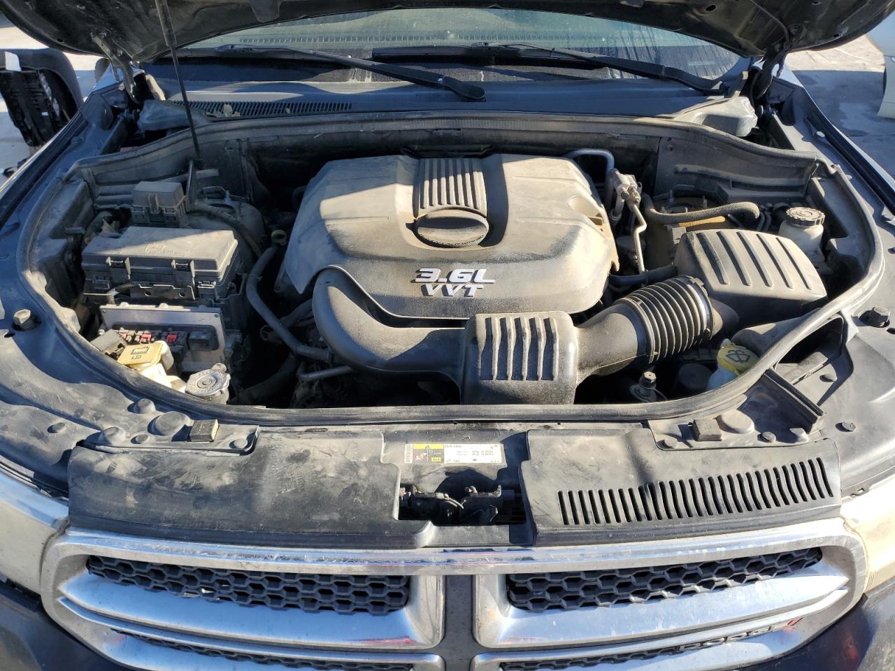 2013 Dodge Durango VIN 1C4RDHDG6DC666690 Copart auction photo, front end damage thumbnail 12
