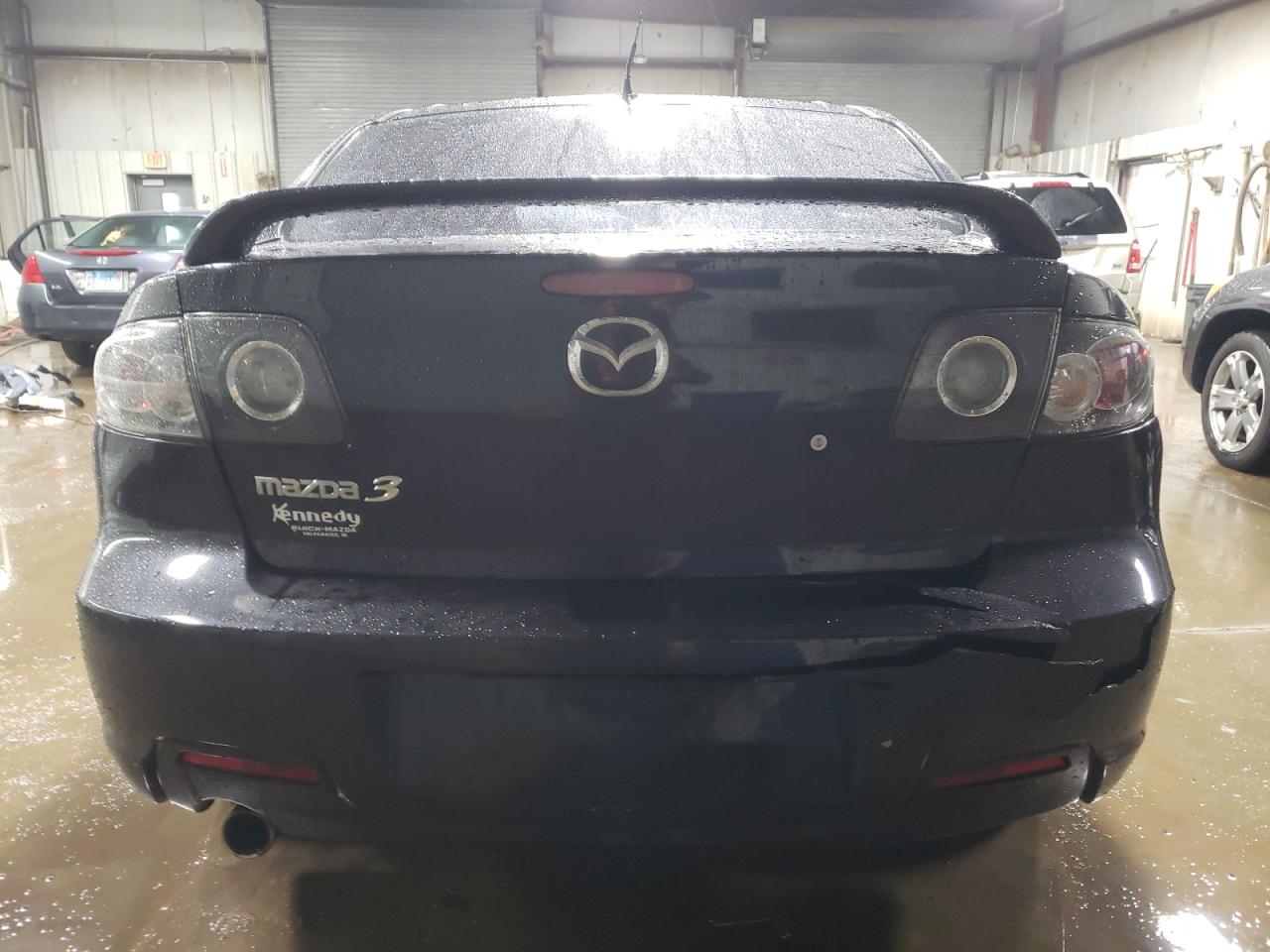 2007 Mazda 3 VIN JM1BK32F771665732 Copart auction photo, rear end damage thumbnail 6