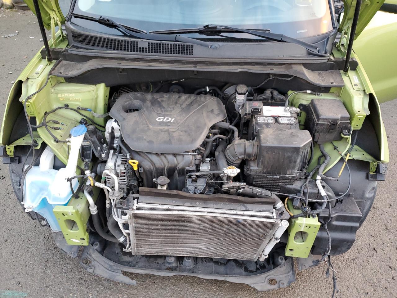 2015 KIA Soul VIN KNDJN2A22F7754258 Copart auction photo, front end damage thumbnail 12