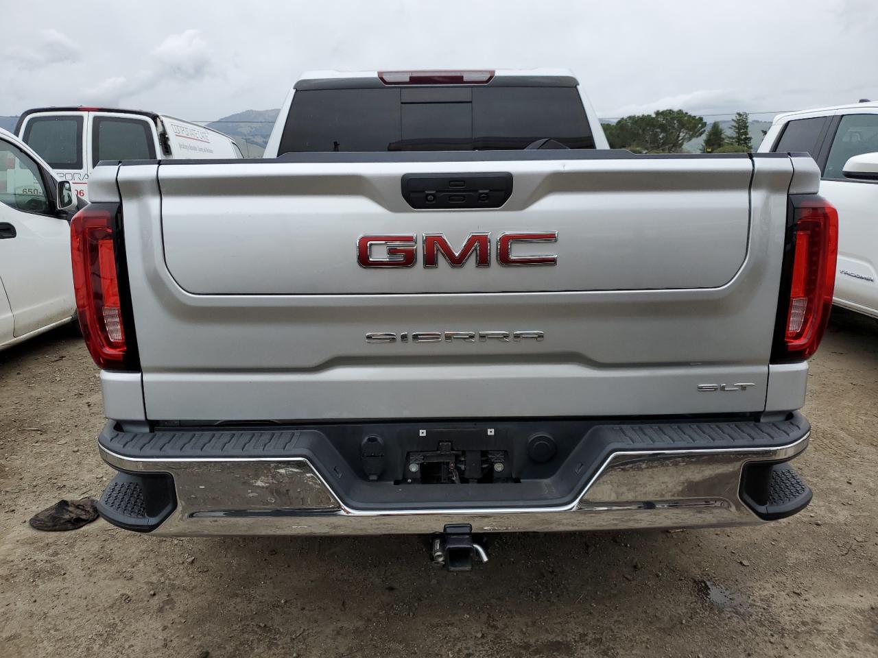 2020 GMC Sierra VIN 3GTU9DED0LG447339 Copart auction photo, front end damage thumbnail 6