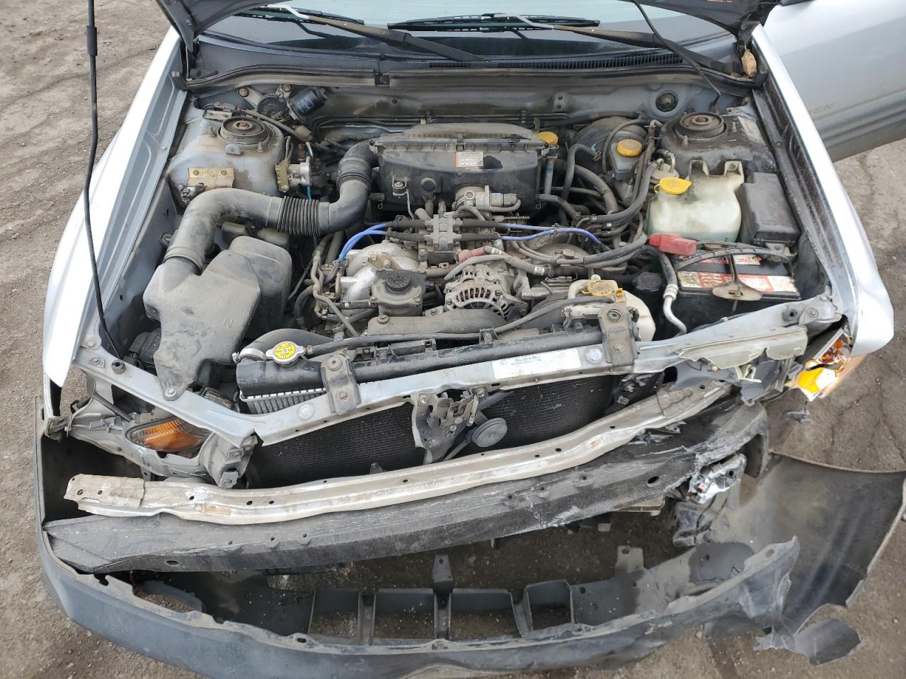2002 Subaru Forester VIN JF1SF63542G757940 Copart auction photo, all over / undercarriage damage thumbnail 12