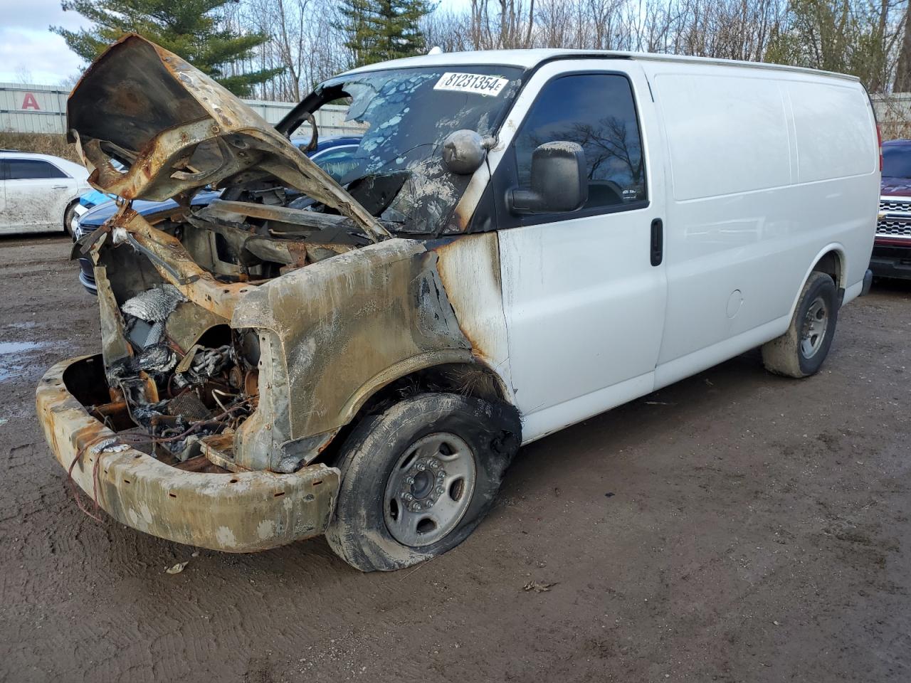 2007 Chevrolet Express VIN 1GCGG25UX71212085