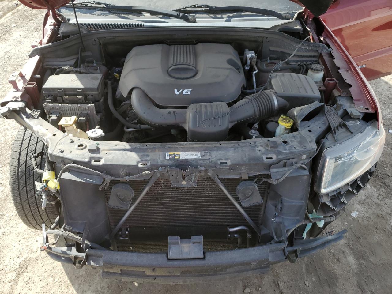 2014 Jeep Grand Cherokee VIN 1C4RJFBGXEC429749 Copart auction photo, front end / side damage thumbnail 12
