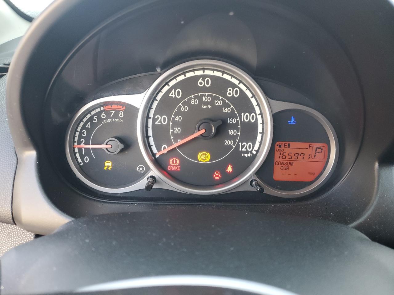 2014 Mazda 2 VIN JM1DE1LY5E0176463 Copart auction photo, rear end / hail damage thumbnail 9