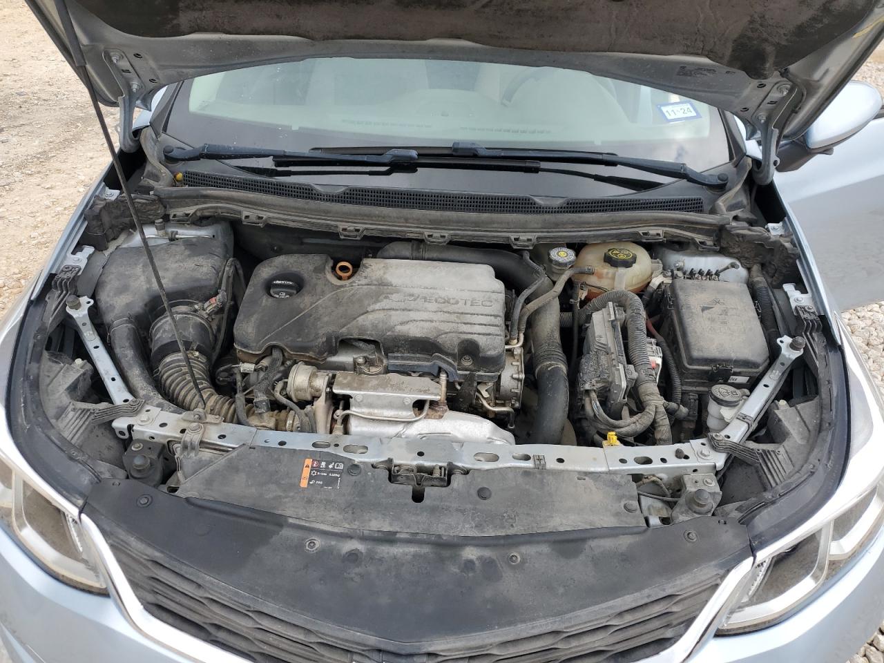 2017 Chevrolet Cruze VIN 1G1BC5SMXH7192696 Copart auction photo, rear end / side damage thumbnail 12