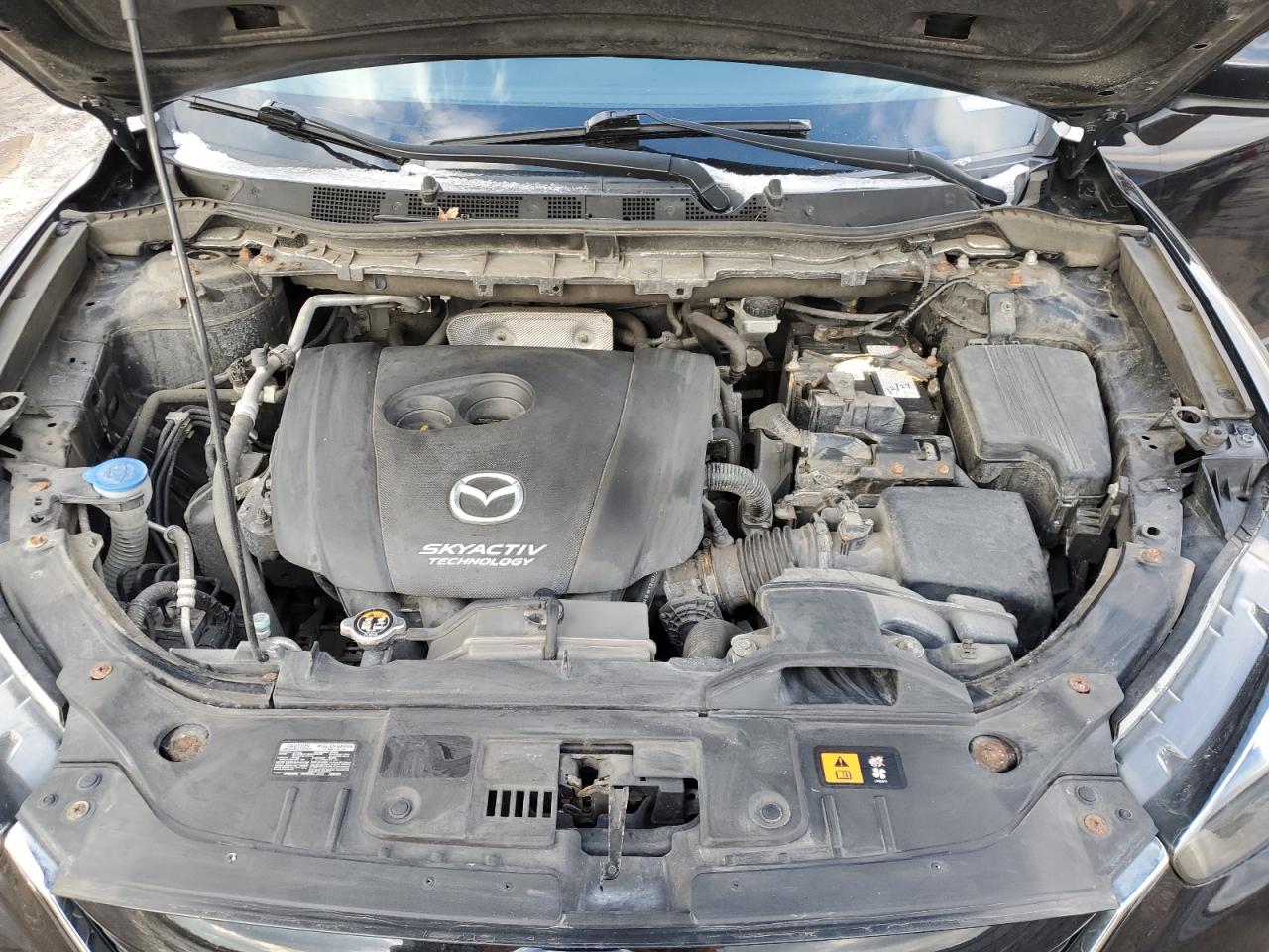 2014 Mazda CX-5 VIN JM3KE4CYXE0403775 Copart auction photo, rear end damage thumbnail 12
