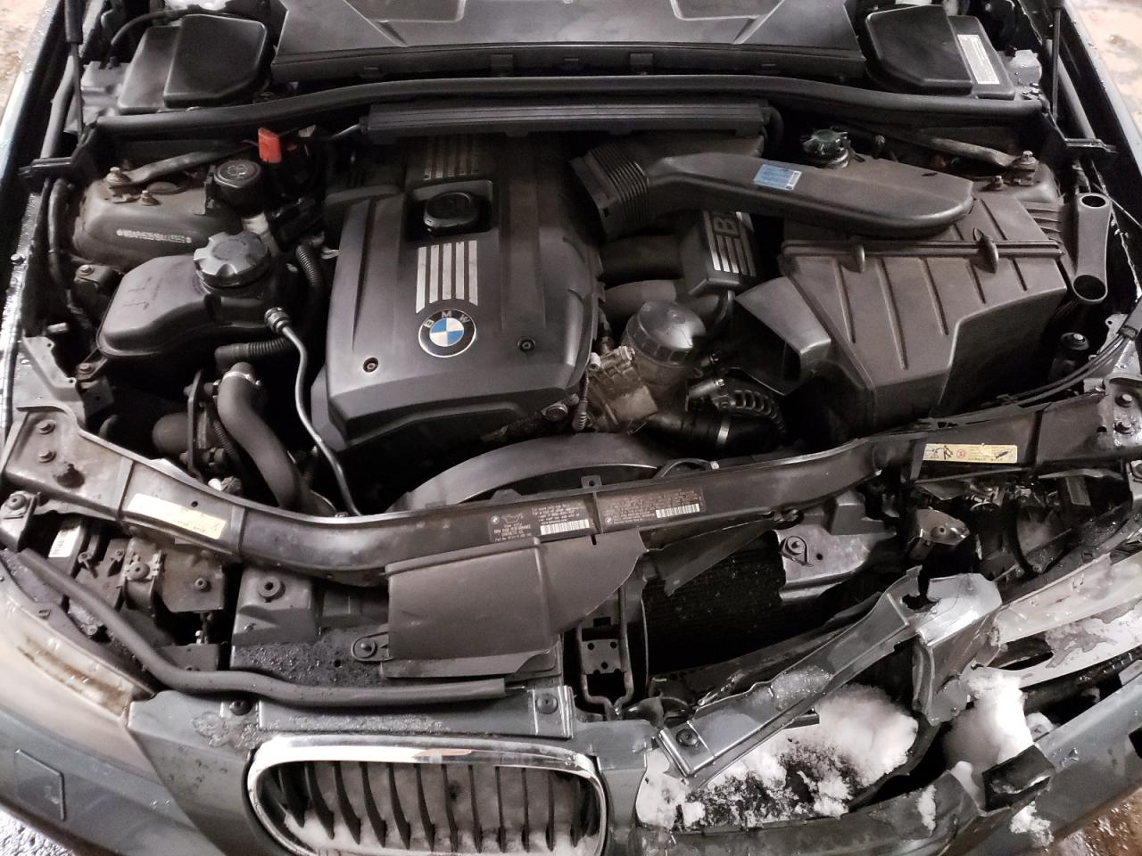 2009 BMW 3er VIN WBAPH53519A448859 Copart auction photo, front end / minor dent/scratches damage thumbnail 11
