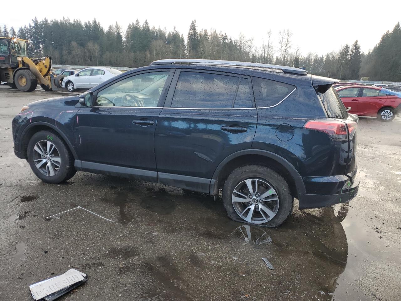 2018 Toyota RAV 4 VIN JTMRFREV6JD240341 Copart auction photo, rear end damage thumbnail 2
