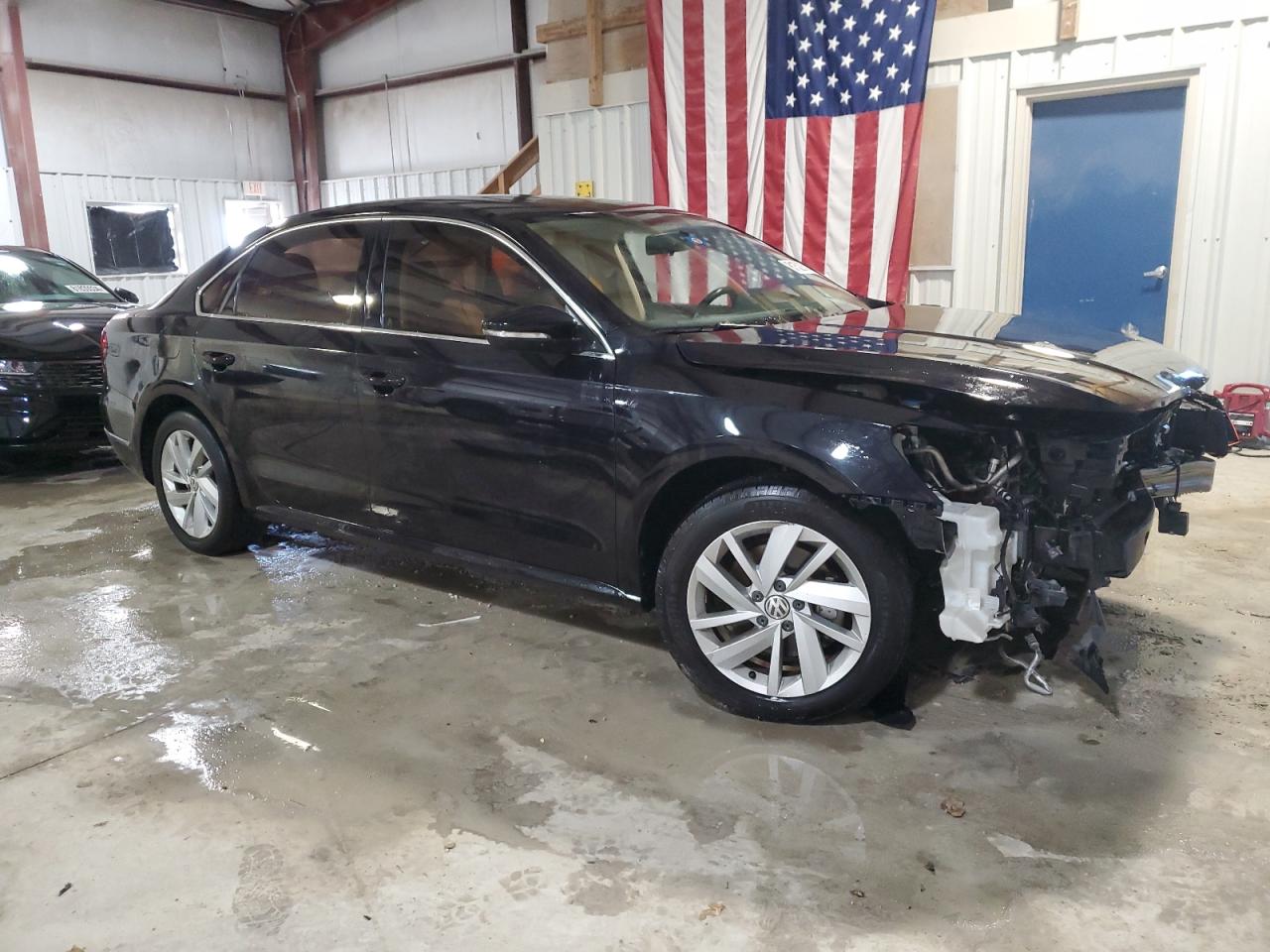 2018 Volkswagen Passat VIN 1VWBA7A33JC006329 Copart auction photo, front end damage thumbnail 4