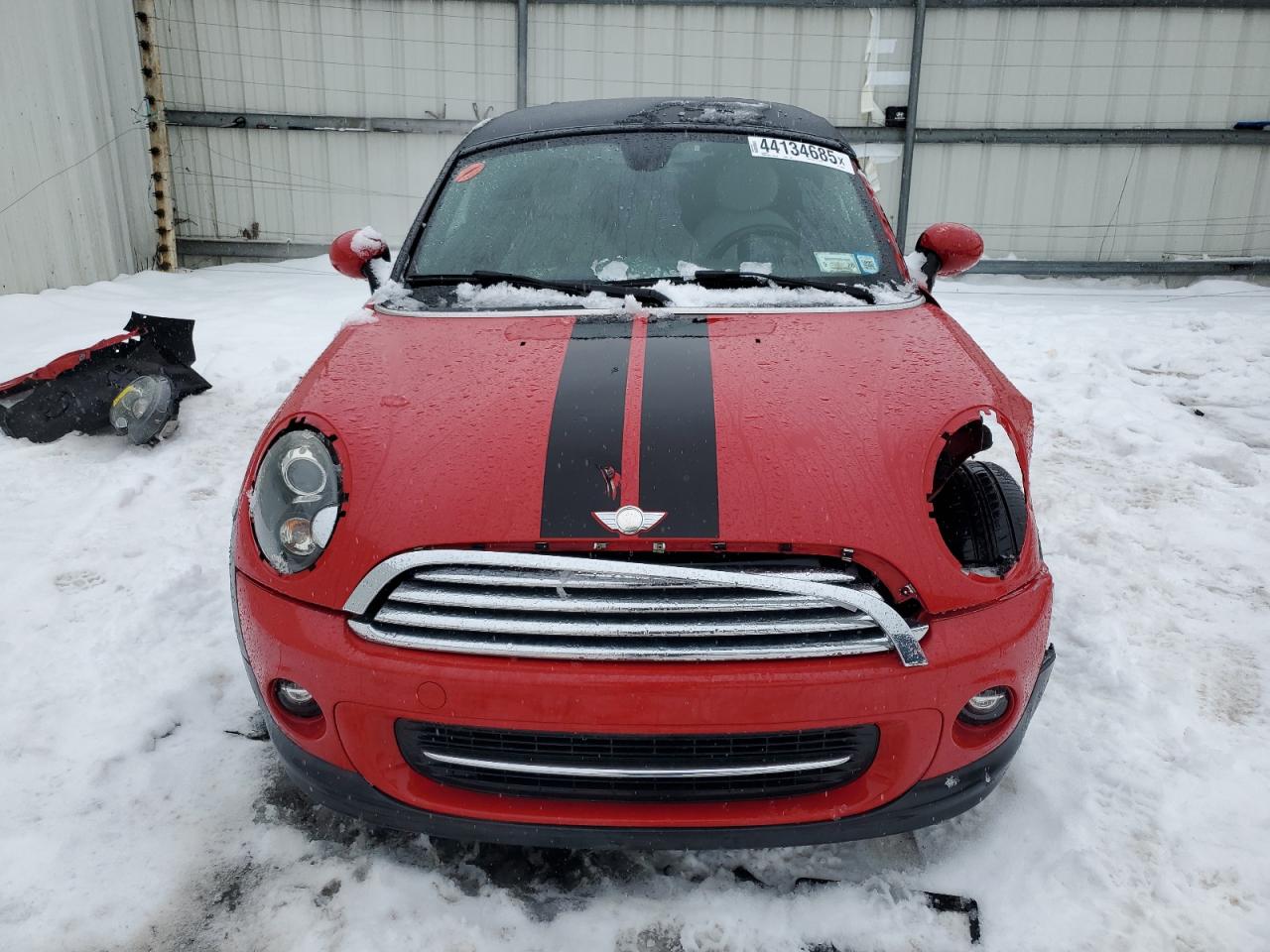 2013 MINI Cooper VIN WMWSY1C51DT625586 Copart auction photo, front end damage thumbnail 5