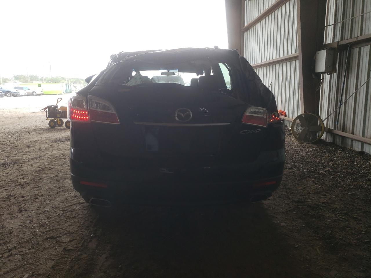 2010 Mazda CX-5 VIN JM3TB2MA4A0201205 Copart auction photo, top/roof damage thumbnail 6