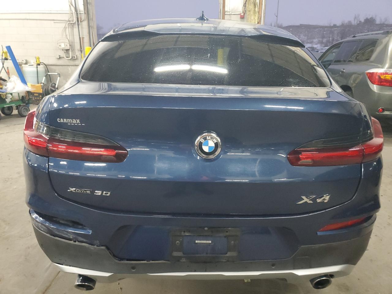 2019 BMW X4 VIN 5UXUJ3C53KLG53089 Copart auction photo, front end / rear end damage thumbnail 6