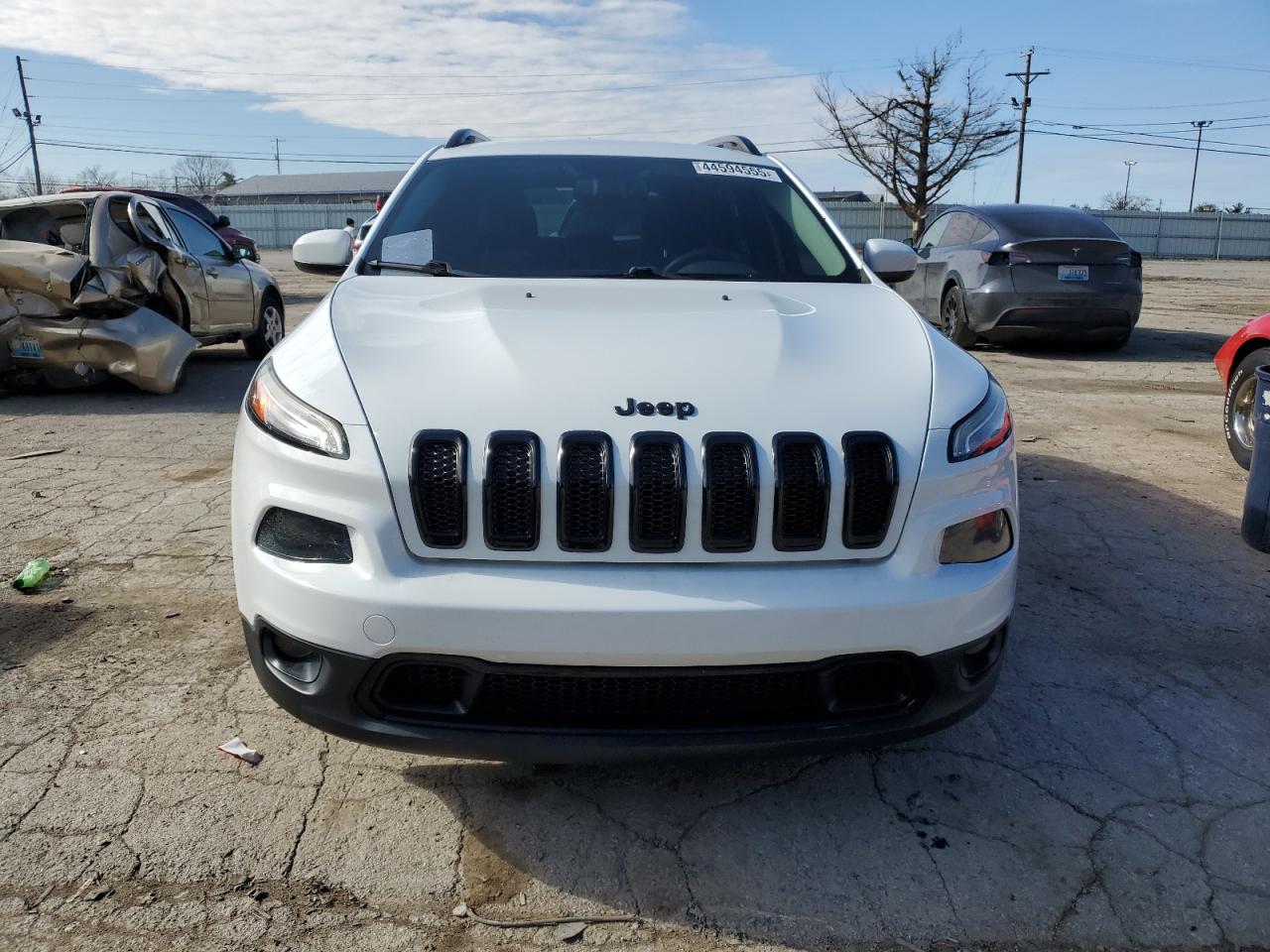 2014 Jeep Grand Cherokee VIN 1C4PJLCS6EW292882 Copart auction photo, side damage thumbnail 5