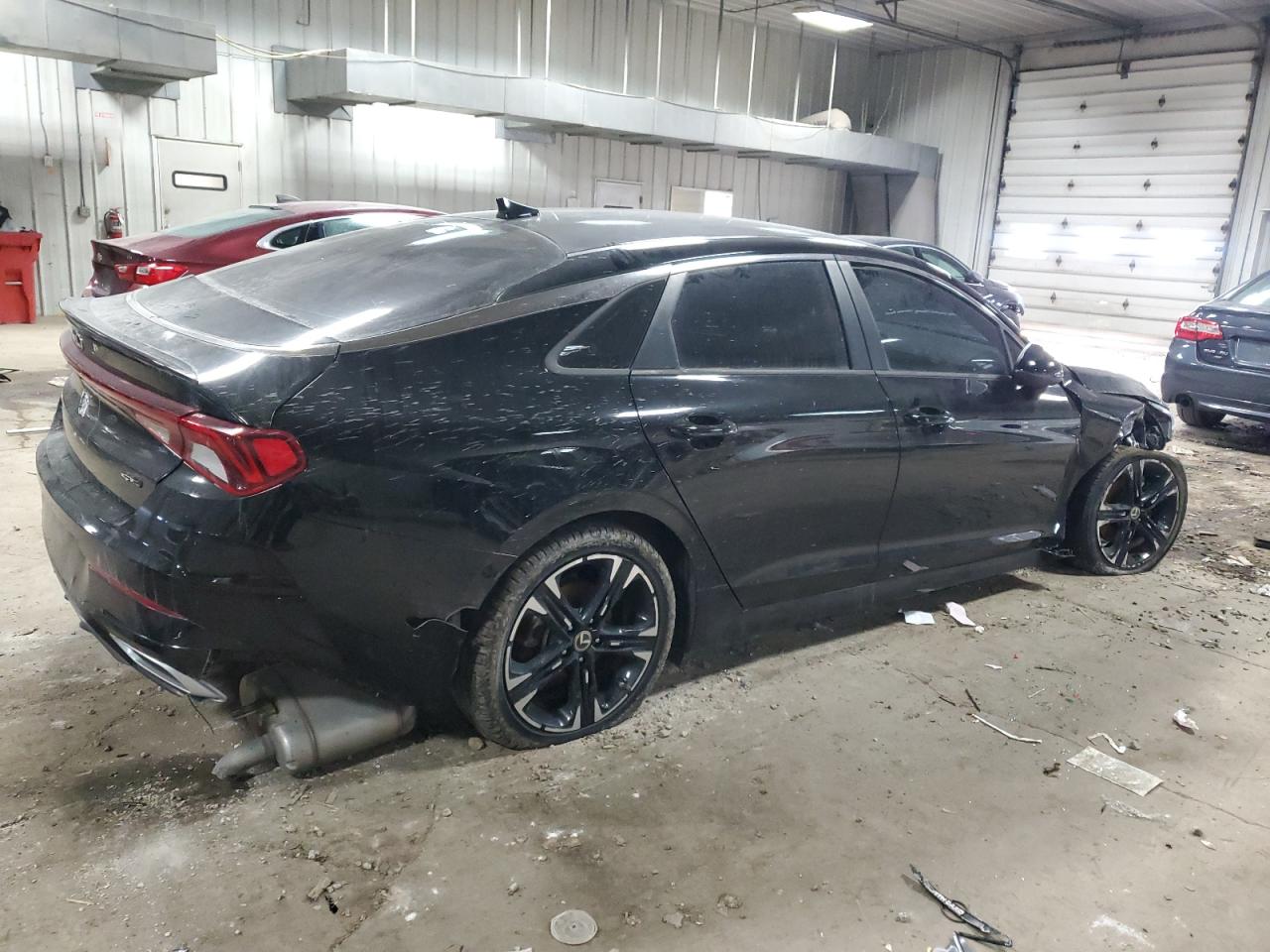 2021 KIA K5 VIN 5XXG64J28MG003043 Copart auction photo, all over damage thumbnail 3