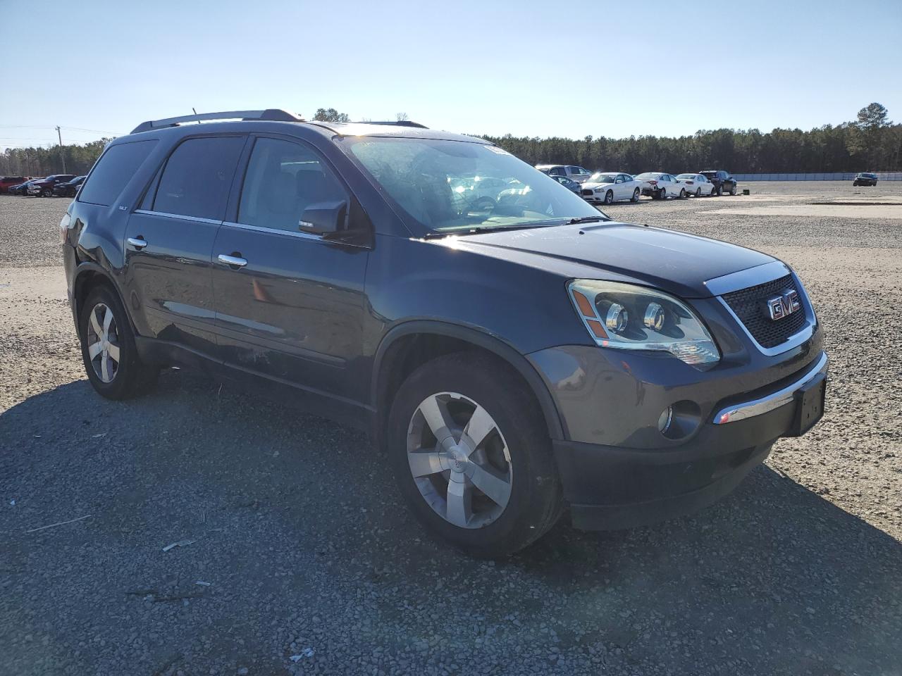 2011 GMC Acadia VIN 1GKKRRED9BJ149460 Copart auction photo, side damage thumbnail 4