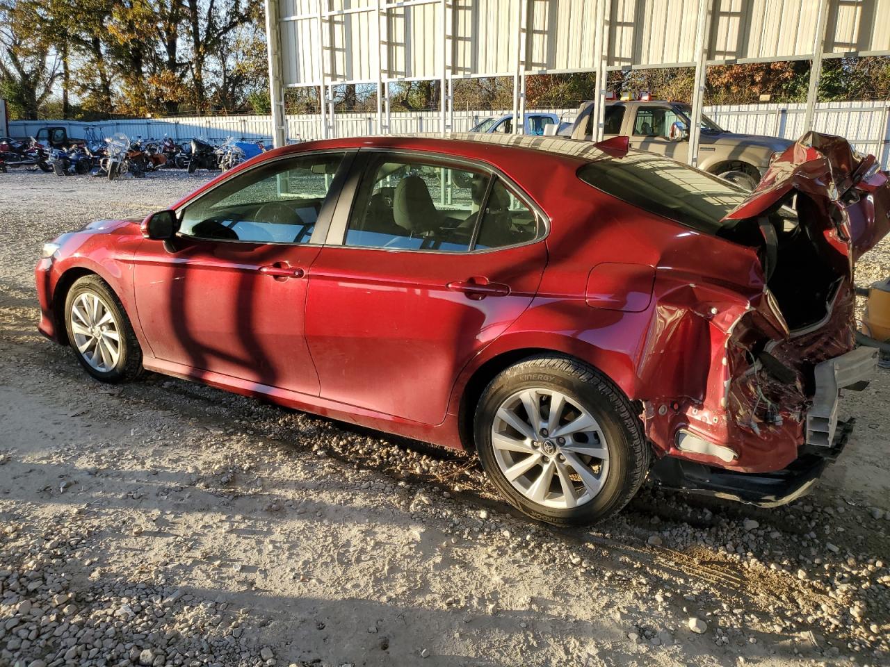 2021 Toyota Camry VIN 4T1C11AK1MU403849 Copart auction photo, rear end damage thumbnail 2