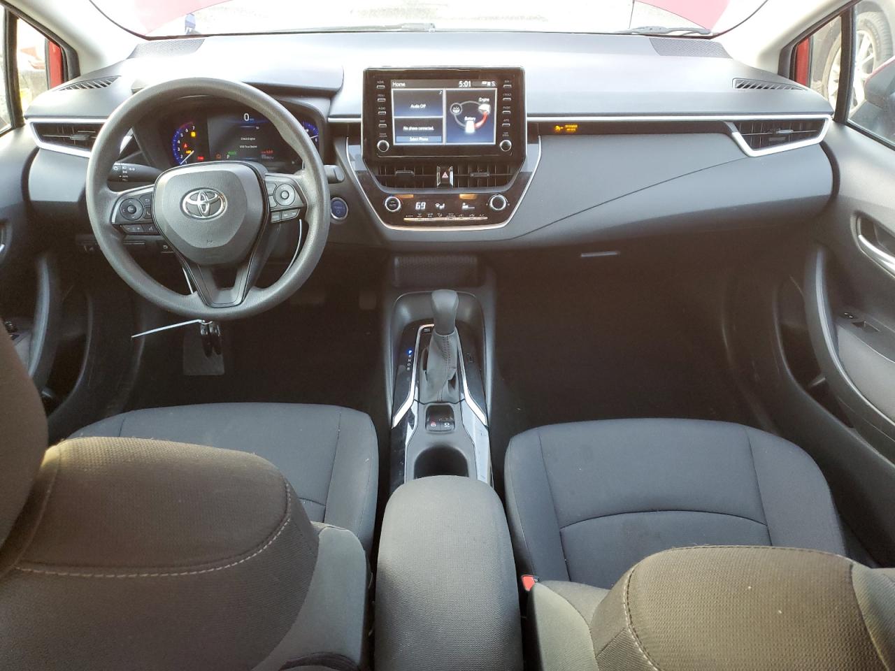 2020 Toyota Corolla VIN JTDEBRBE0LJ003301 Copart auction photo, all over damage thumbnail 8