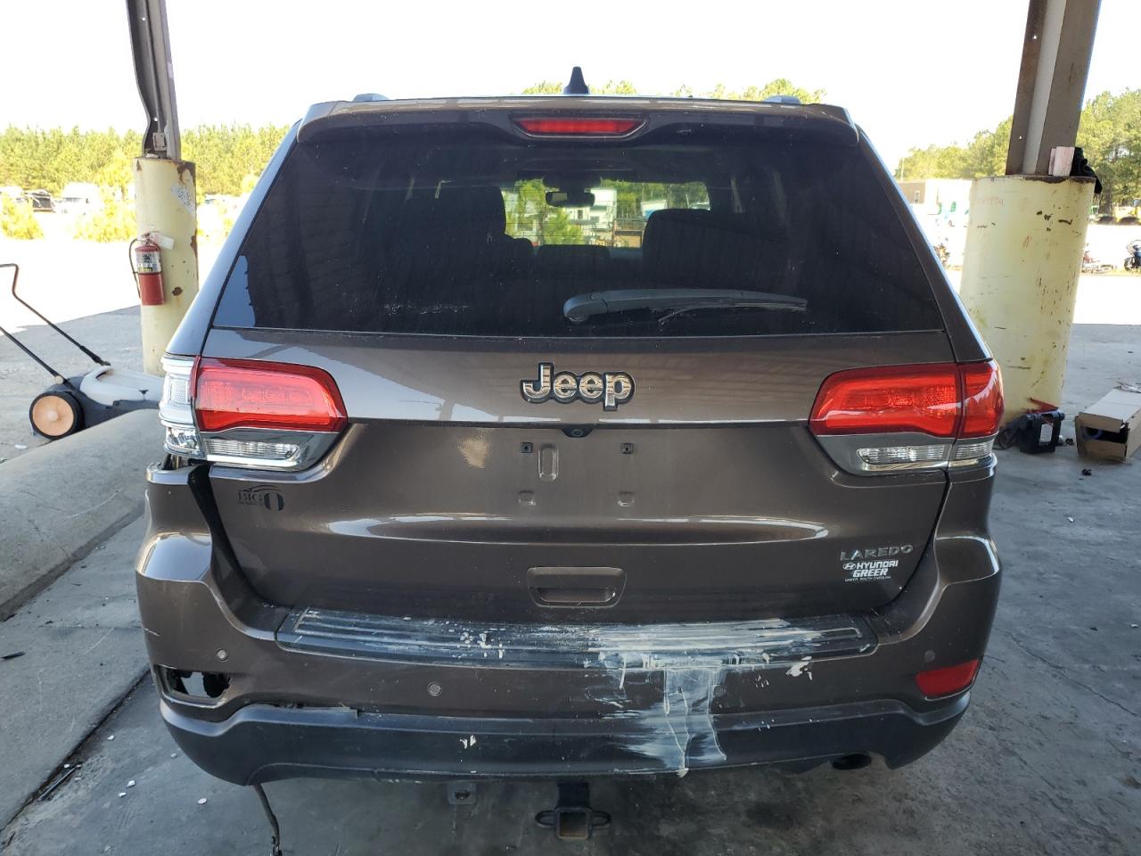 2019 Jeep Grand Cherokee VIN 1C4RJEAG1KC704948 Copart auction photo, side damage thumbnail 6