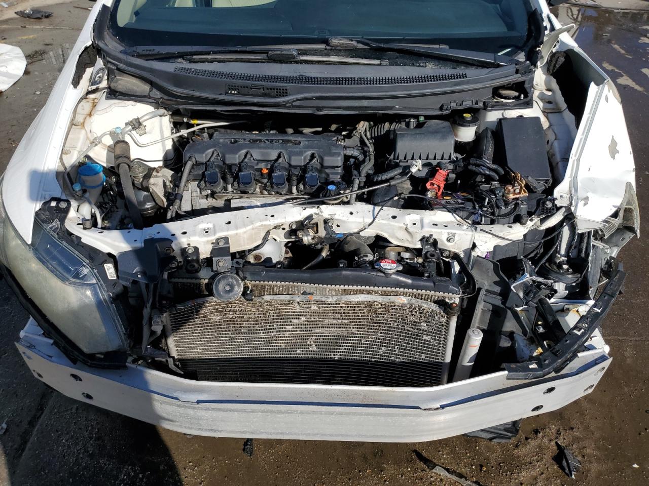 2015 Honda Civic VIN 19XFB2F89FE021295 Copart auction photo, front end damage thumbnail 11