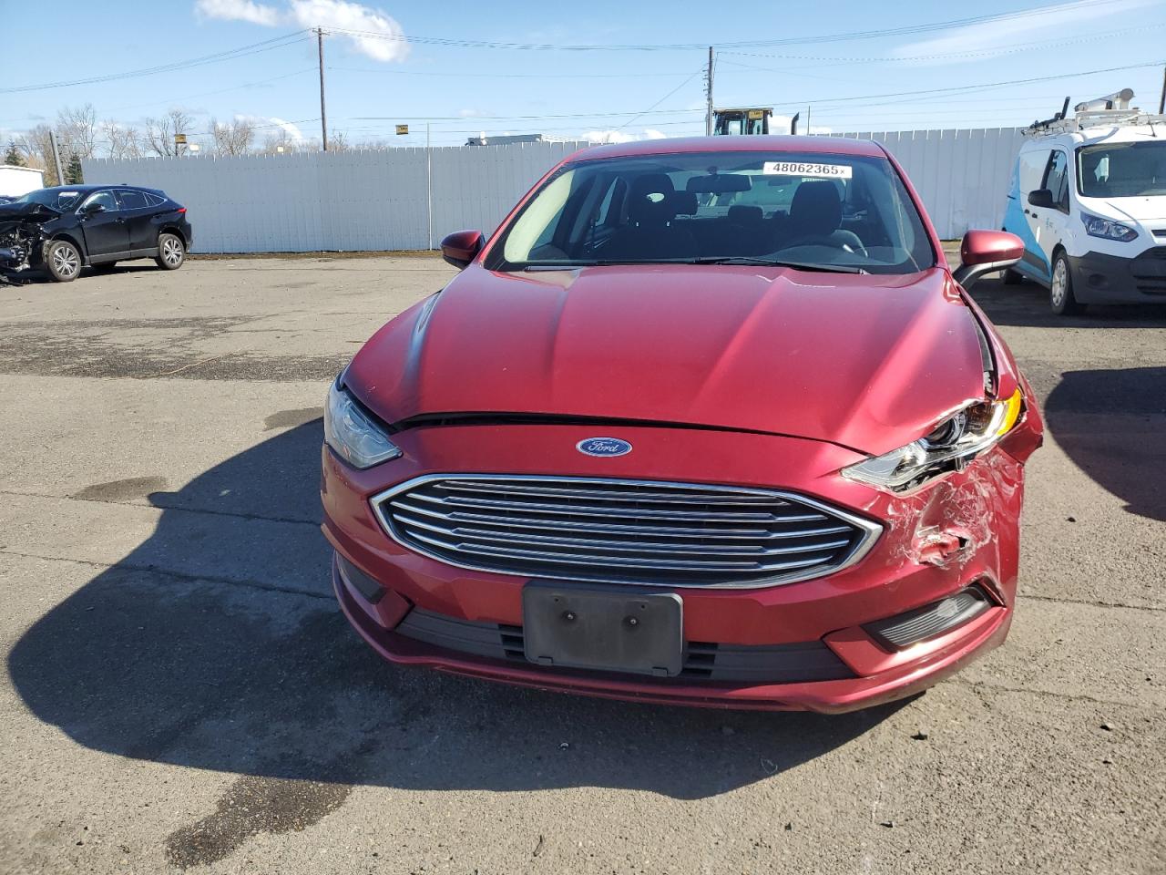 2017 Ford Fusion VIN 3FA6P0LU6HR355308 Copart auction photo, front end damage thumbnail 5