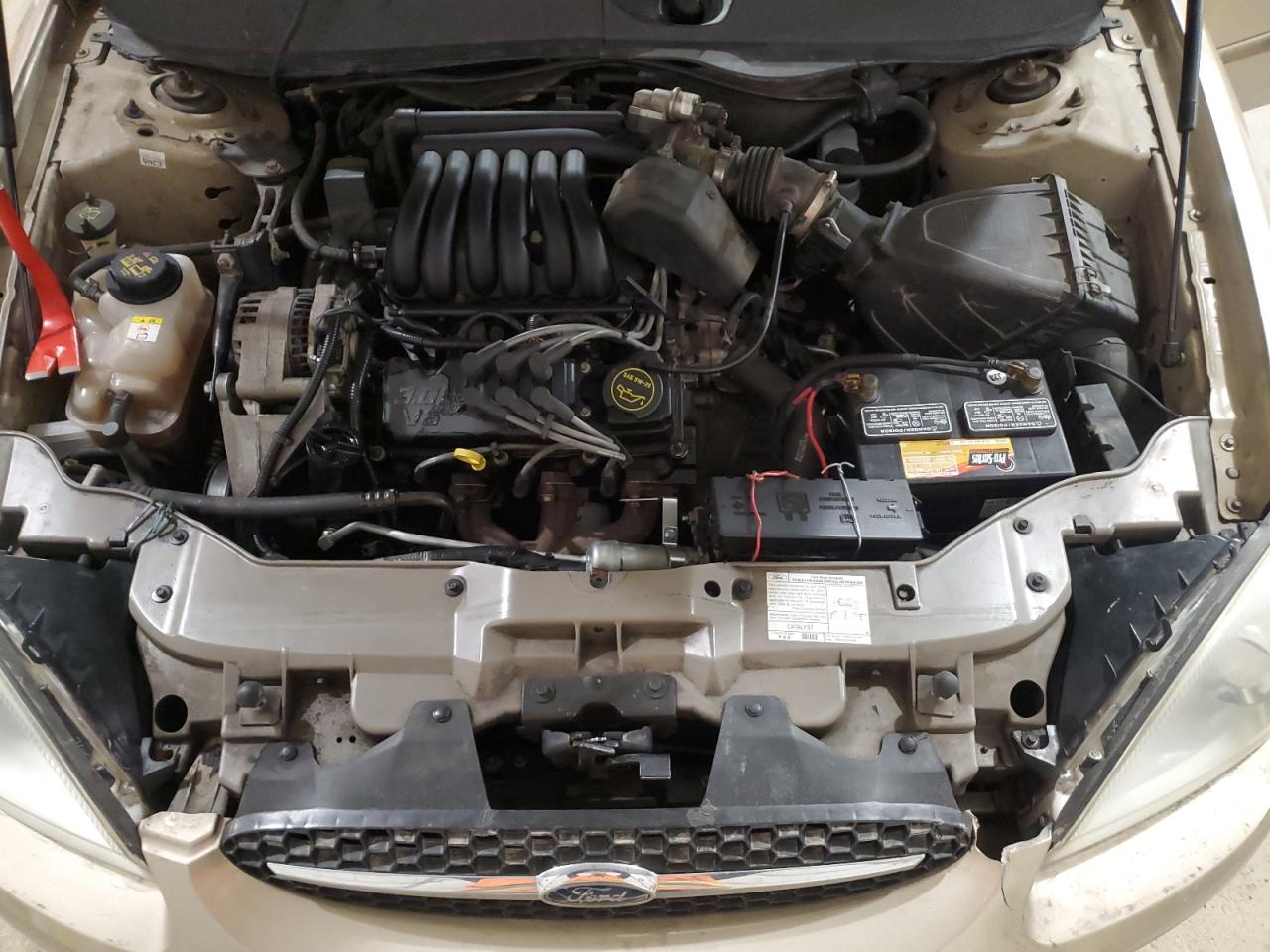 2001 Ford Taurus VIN 1FAFP52U71A147050 Copart auction photo, all over damage thumbnail 11