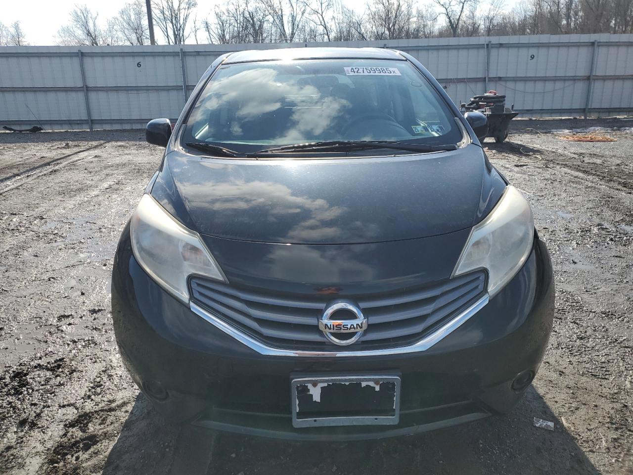 2014 Nissan Versa VIN 3N1CE2CP9EL375546 Copart auction photo, side damage thumbnail 5