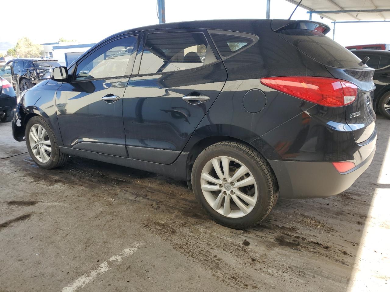 2012 Hyundai Tucson VIN KM8JU3AC3CU499775 Copart auction photo, front end damage thumbnail 2