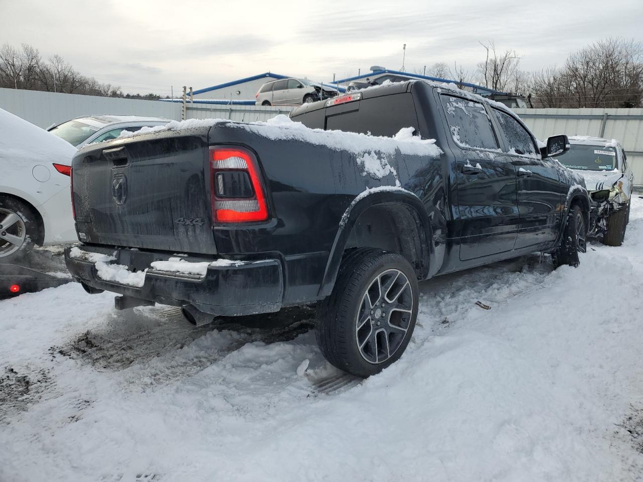 2019 RAM 1500 VIN 1C6SRFJT4KN610944 Copart auction photo, front end / undercarriage damage thumbnail 3