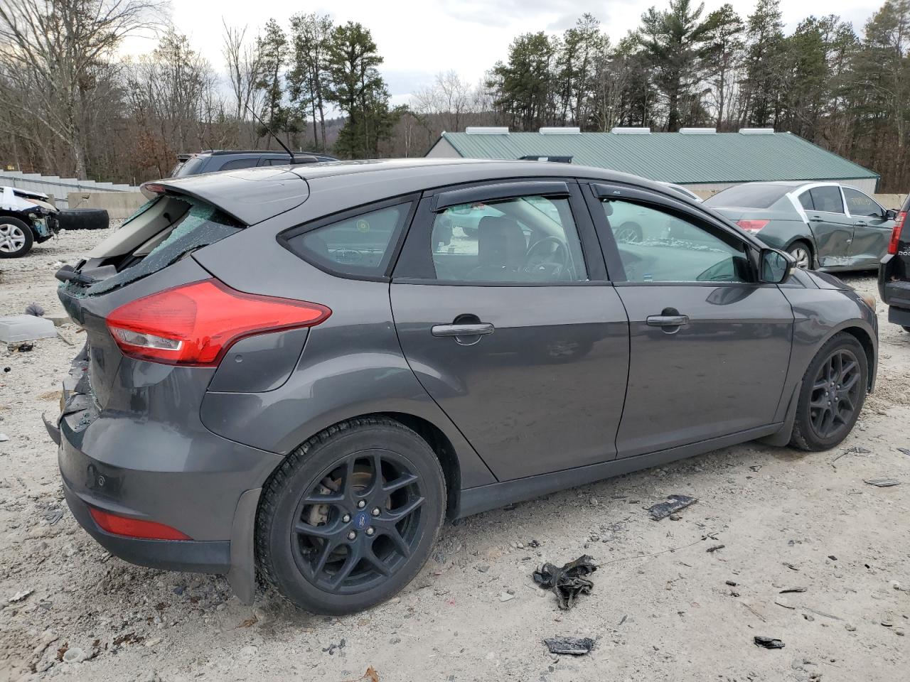 2016 Ford Focus VIN 1FADP3K21GL289109 Copart auction photo, rear end / front end damage thumbnail 3