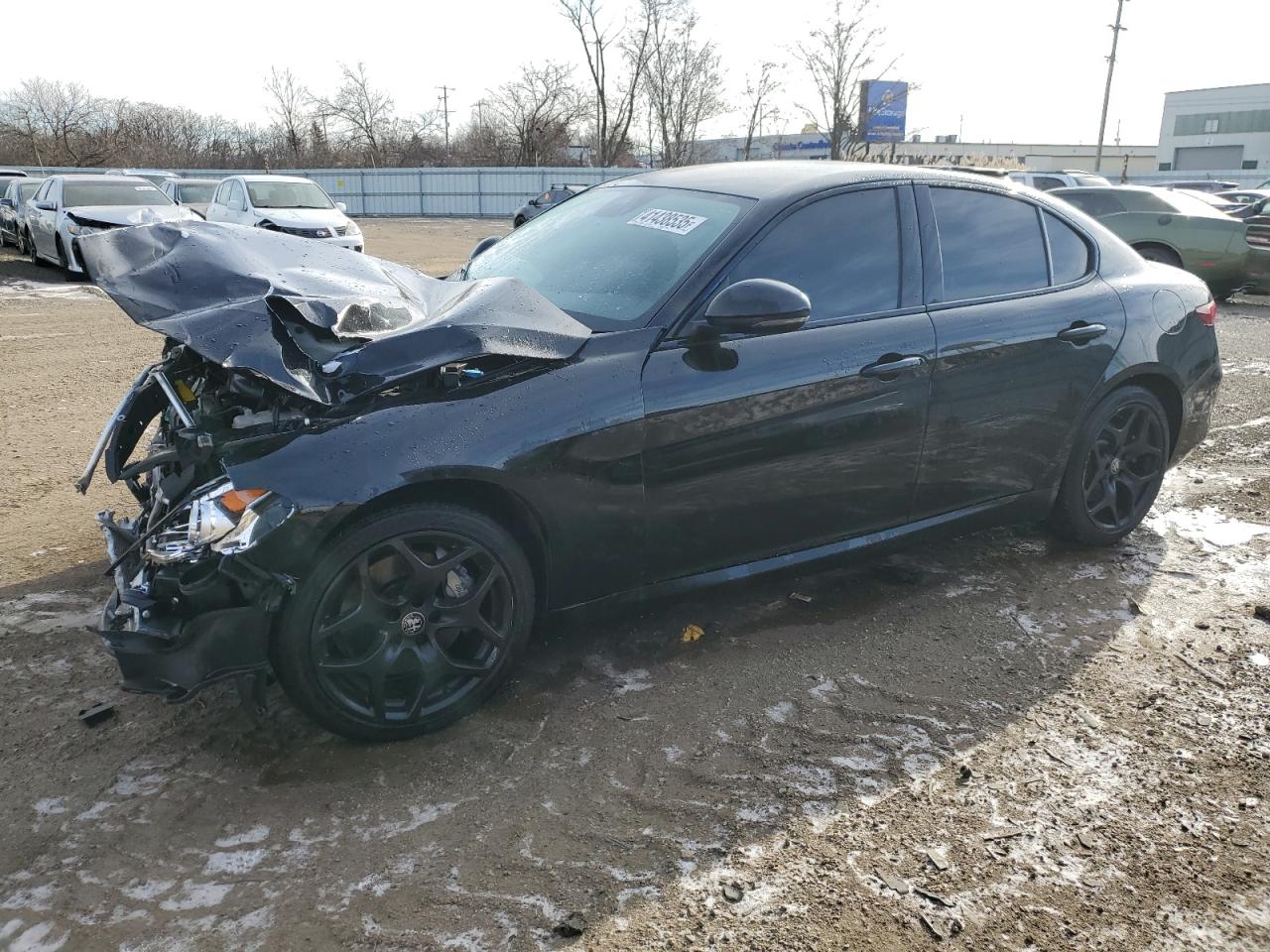 2021 Alfa Romeo Giulia VIN ZARFANANXM7648317