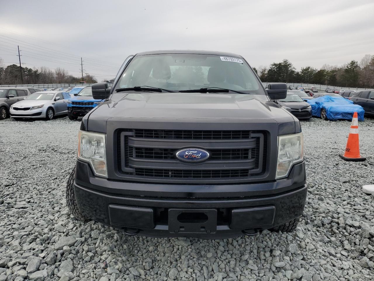 2013 Ford F-150 VIN 1FTFX1EF3DKE77587 Copart auction photo, side damage thumbnail 5