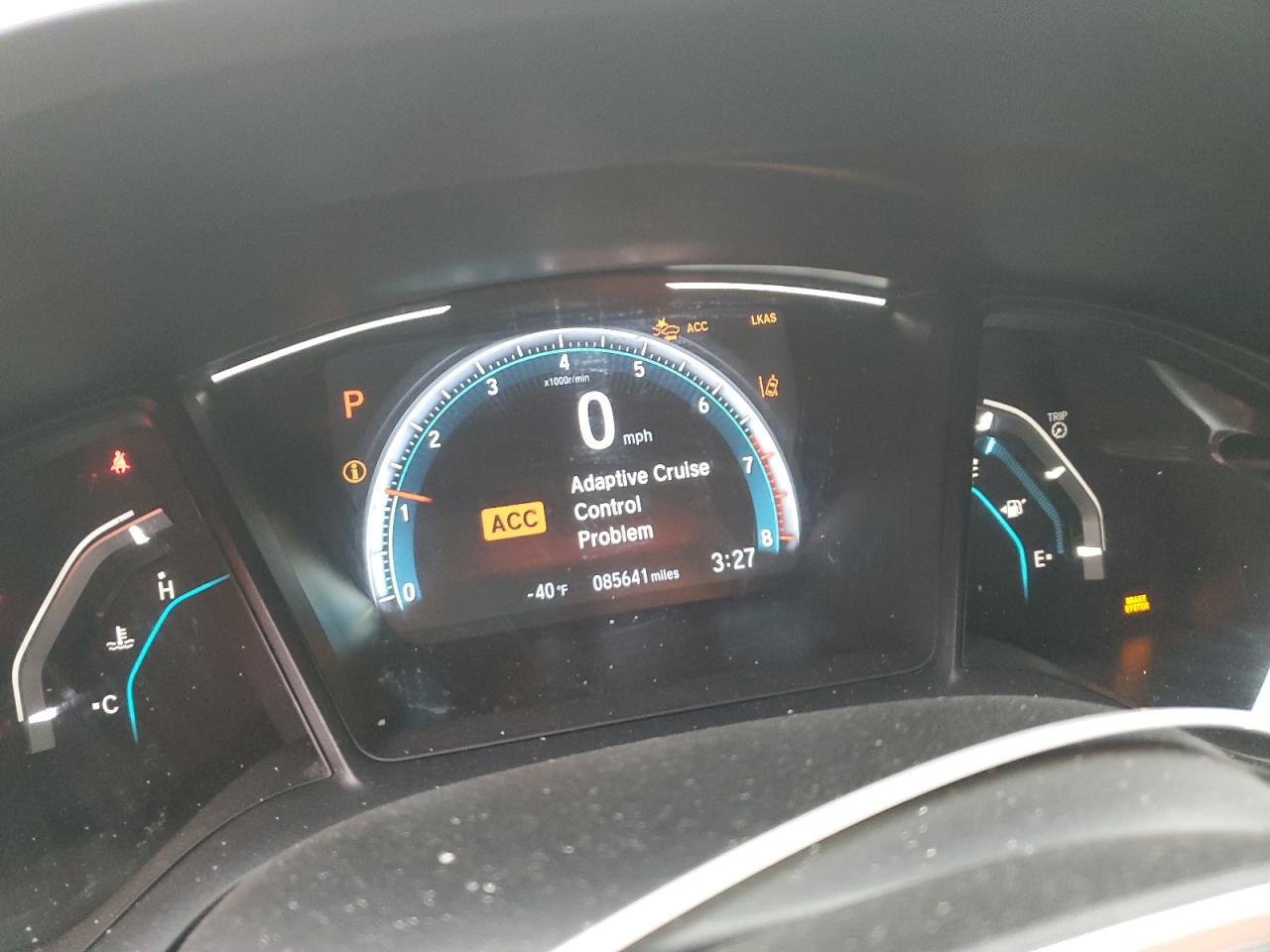 2020 Honda Civic VIN 2HGFC2F62LH508058 Copart auction photo, front end damage thumbnail 9