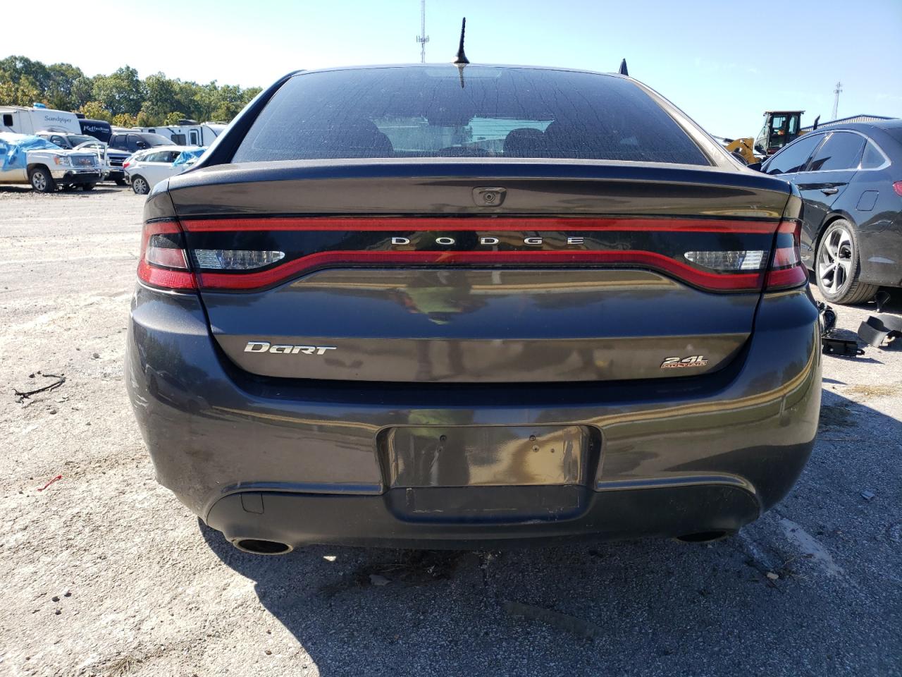 2014 Dodge Dart VIN 1C3CDFBB3ED822069 Copart auction photo, water/flood / front end damage thumbnail 6