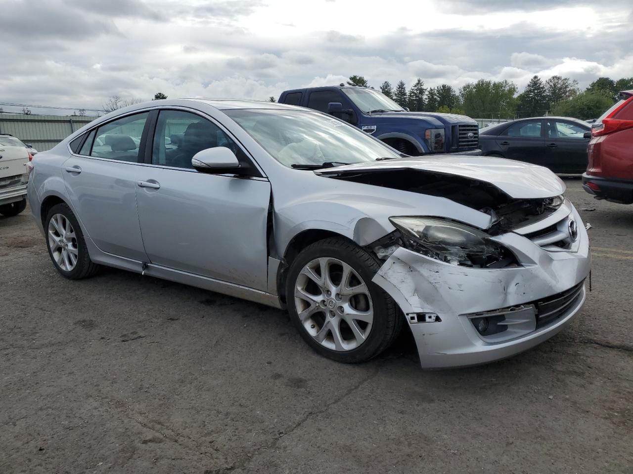 2013 Mazda 6 VIN 1YVHZ8CH0D5M11104 Copart auction photo, front end damage thumbnail 4