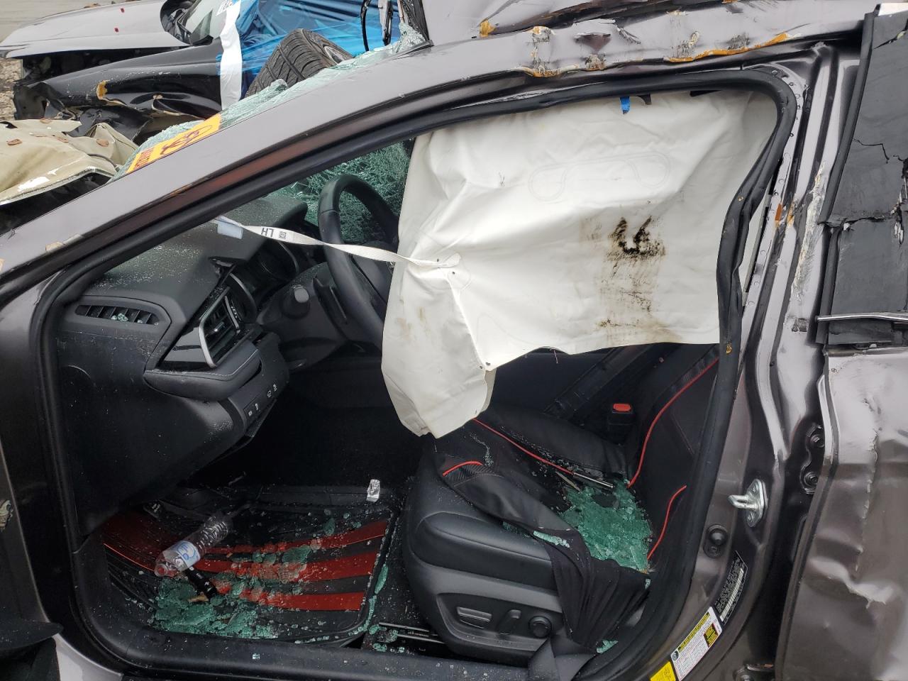 2022 Toyota Camry VIN 4T1G11AK5NU625765 Copart auction photo, all over / rollover damage thumbnail 7