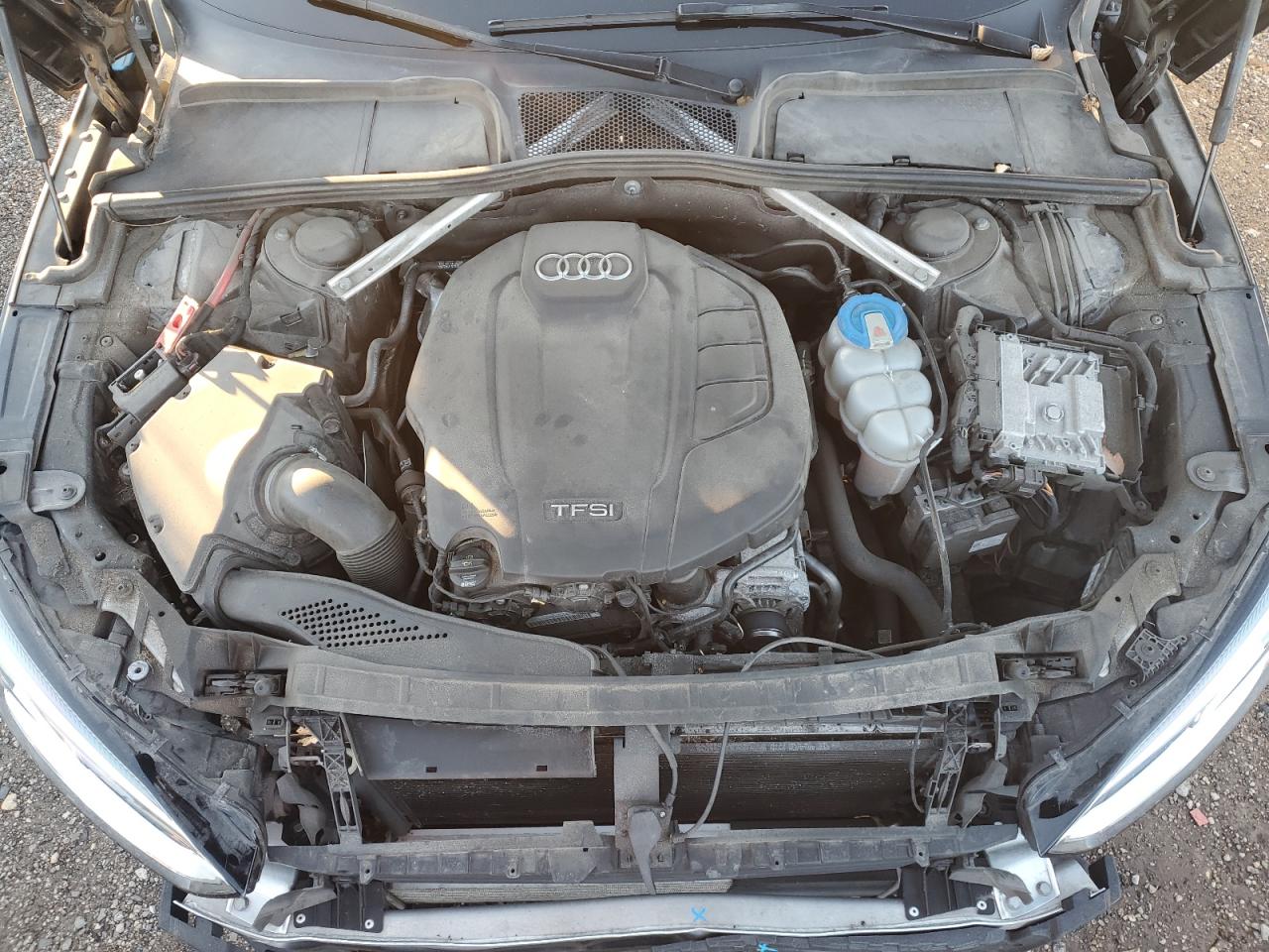 2018 Audi A5 VIN WAUBNCF57JA007454 Copart auction photo, front end / minor dent/scratches damage thumbnail 11
