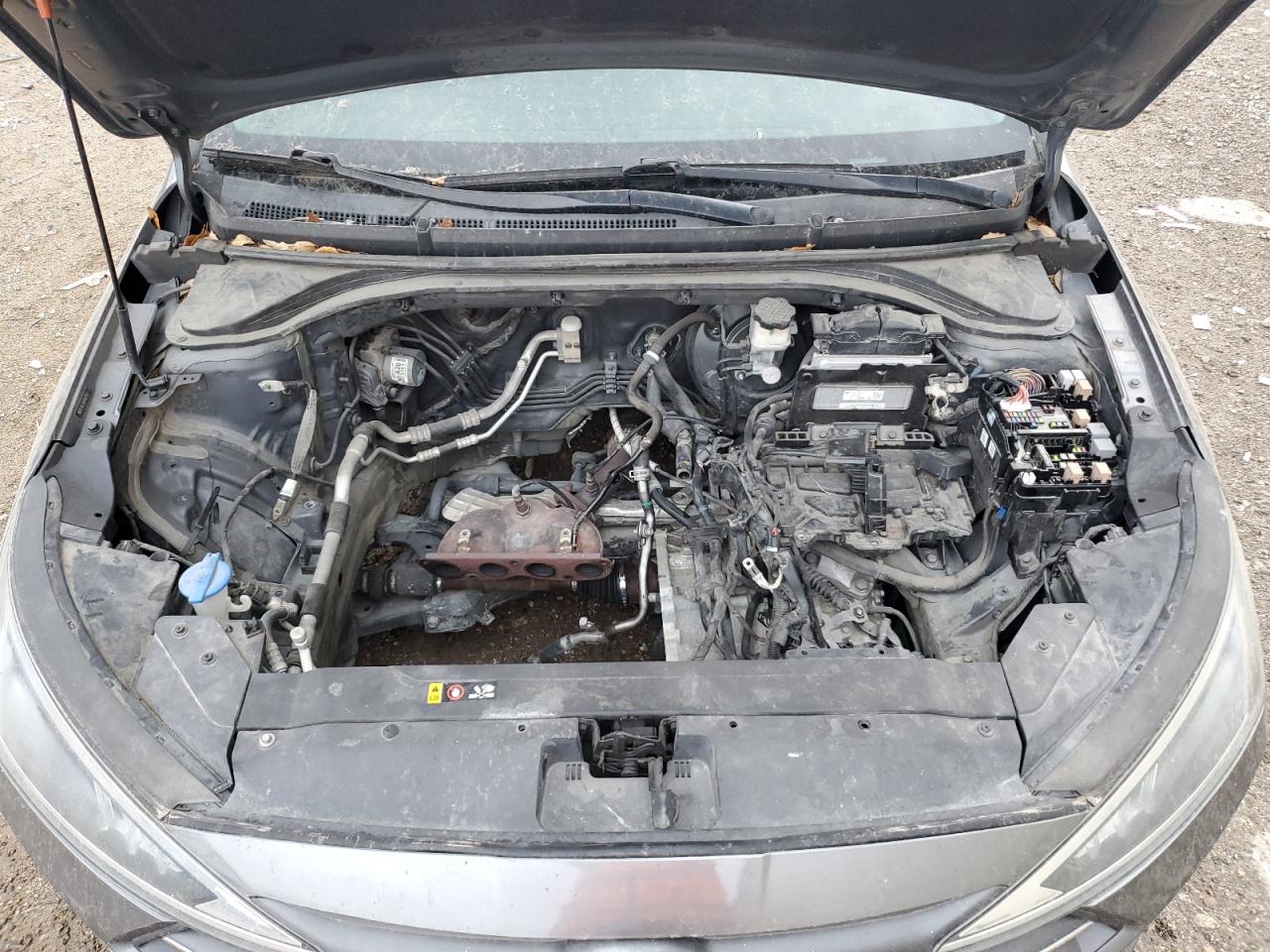 2019 Hyundai Elantra VIN 5NPD74LF3KH457153 Copart auction photo, water/flood damage thumbnail 11