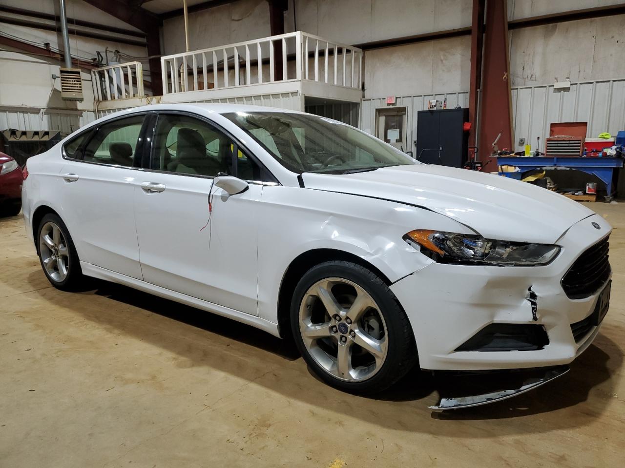 2015 Ford Fusion VIN 3FA6P0HD8FR163930 Copart auction photo, front end / rear end damage thumbnail 4