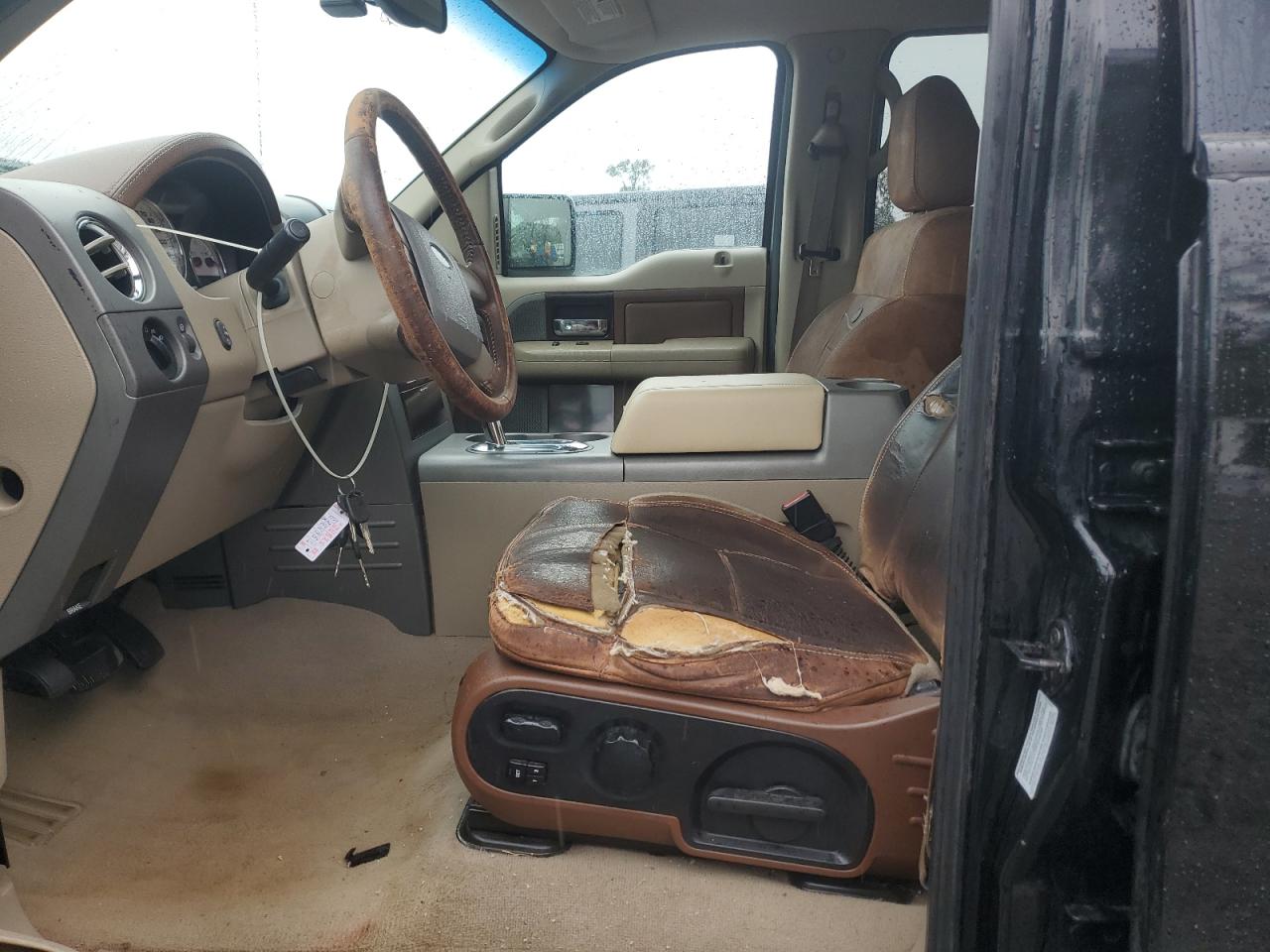 2005 Ford F-150 VIN 1FTPW14585KE72354 Copart auction photo, frame damage damage thumbnail 7