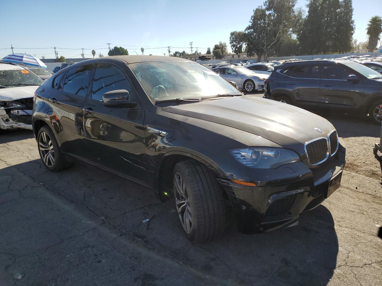2012 BMW X6 VIN 5YMGZ0C55CLK14956 Copart auction photo, front end / minor dent/scratches damage thumbnail 4