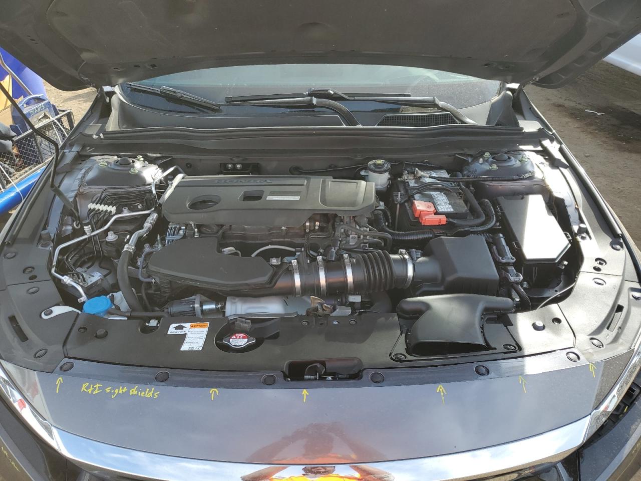 2018 Honda Accord VIN 1HGCV2F95JA044802 Copart auction photo, side damage thumbnail 11