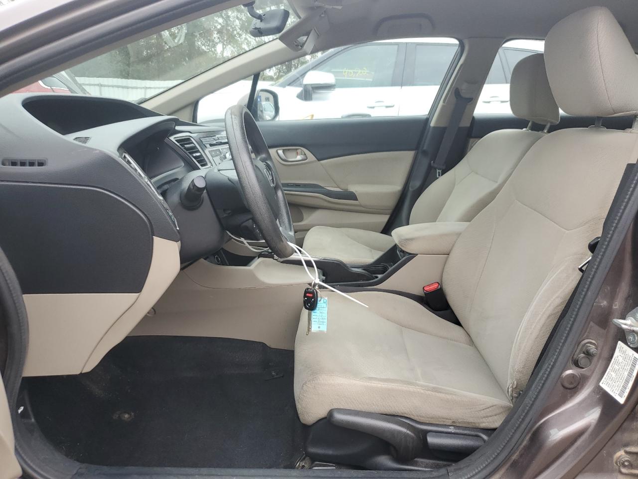 2013 Honda Civic VIN 2HGFB2F57DH534117 Copart auction photo, front end / minor dent/scratches damage thumbnail 7