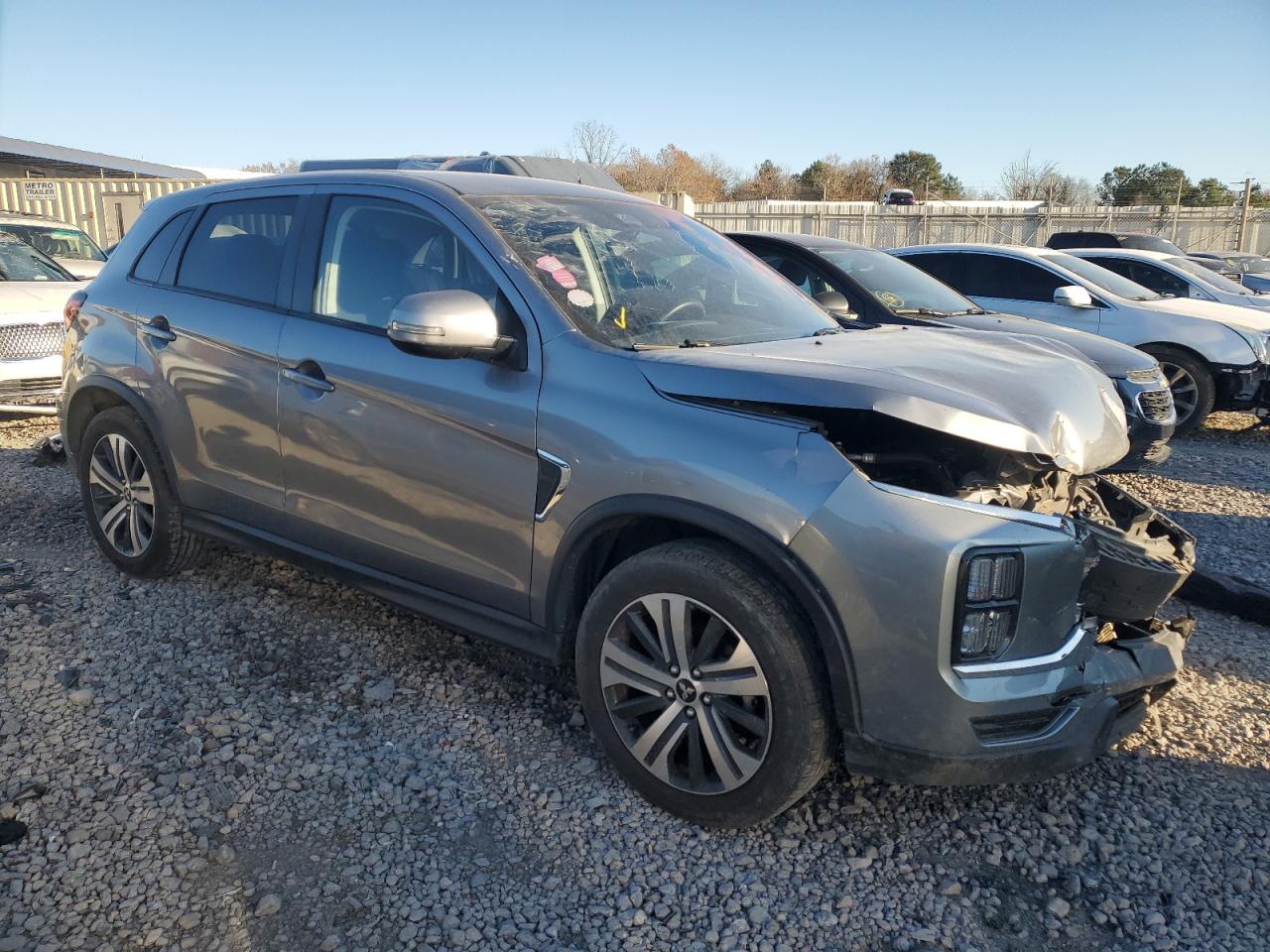 2021 Mitsubishi Outlander VIN JA4APVAU5MU012930 Copart auction photo, front end damage thumbnail 4