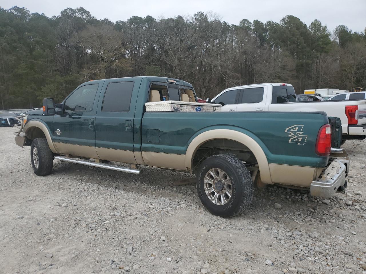 2011 Ford F350 VIN 1FT8W3BT9BEB36790 Copart auction photo, undercarriage / all over damage thumbnail 2