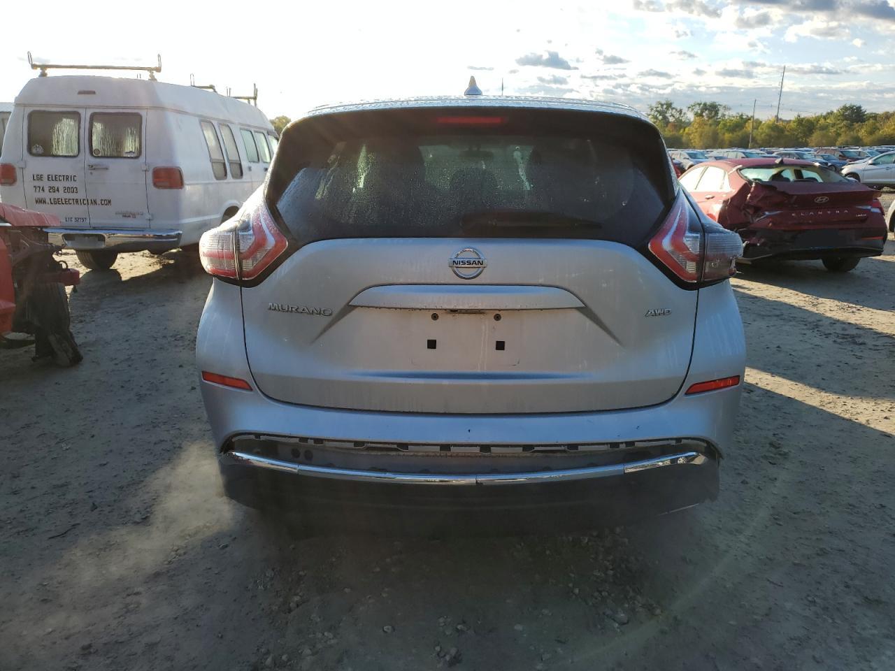 2017 Nissan Murano VIN 5N1AZ2MH3HN103896 Copart auction photo, front end damage thumbnail 6