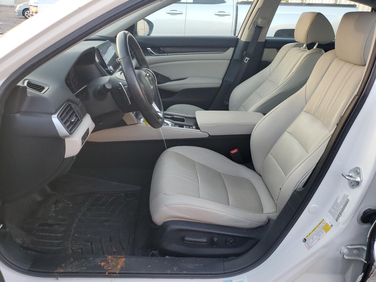 2022 Honda Accord VIN 1HGCV3F92NA000185 Copart auction photo, side damage thumbnail 7