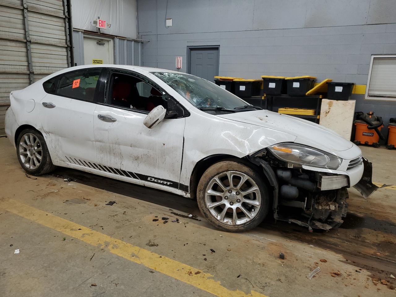 2013 Dodge Dart VIN 1C3CDFCA7DD318709 Copart auction photo, all over / undercarriage damage thumbnail 4