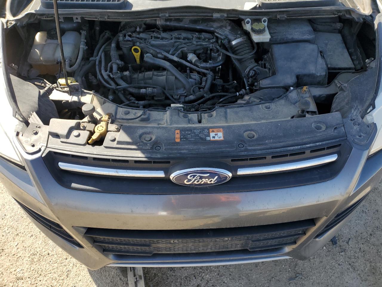 2014 Ford Escape VIN 1FMCU9GX4EUB94455 Copart auction photo, rear end / side damage thumbnail 12